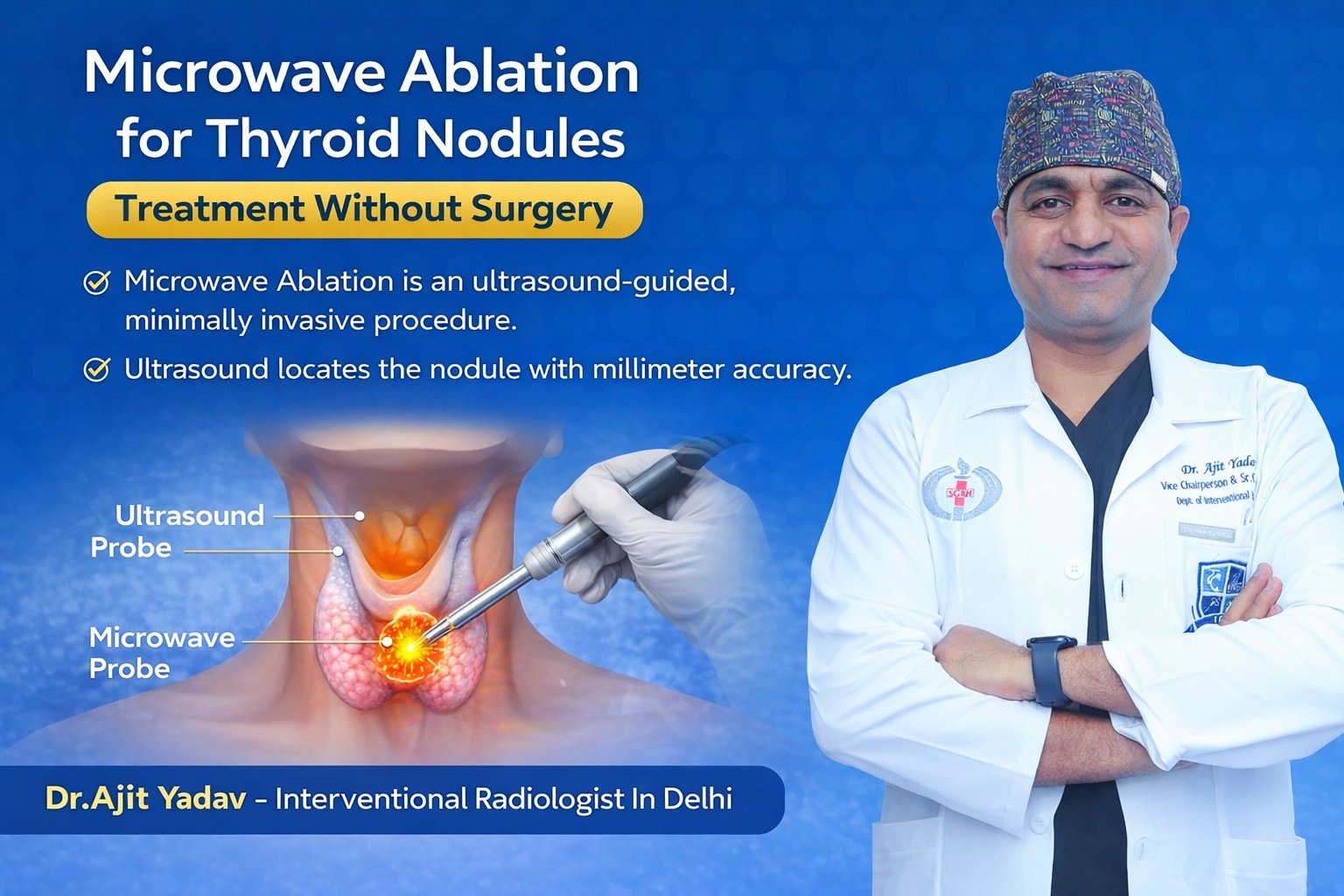 Microwave Ablation for Thyroid Nodules in Delhi
