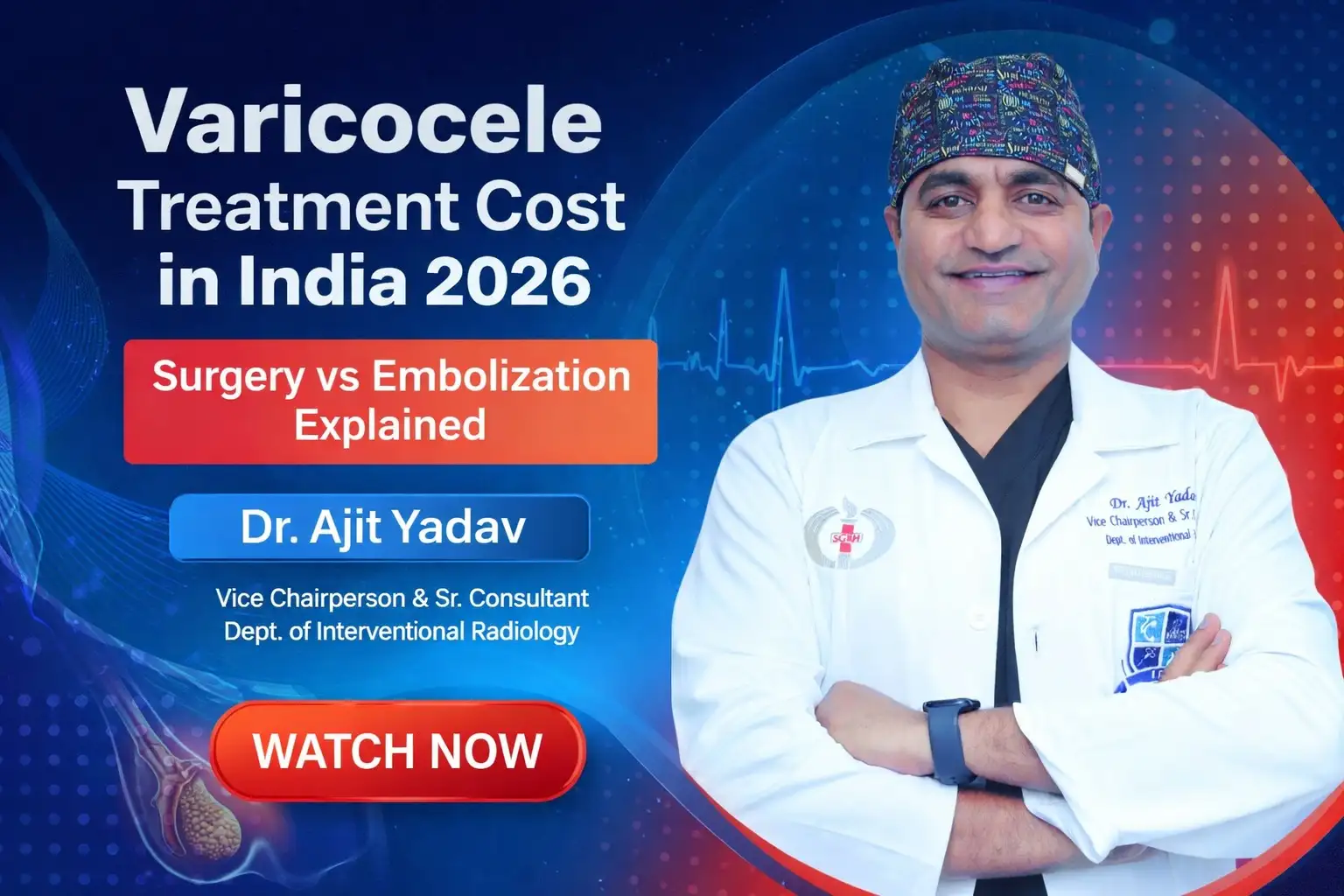 Varicocele Treatment Cost in India 2026