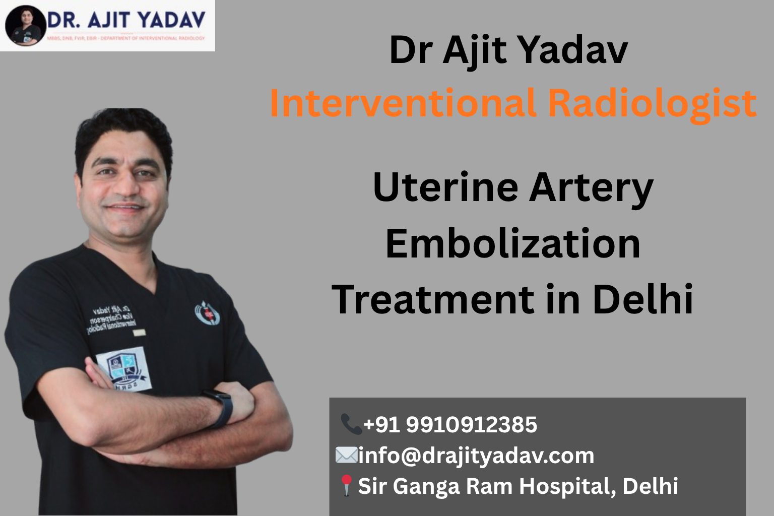 Uterine Artery Embolization Treatment in Delhi, India