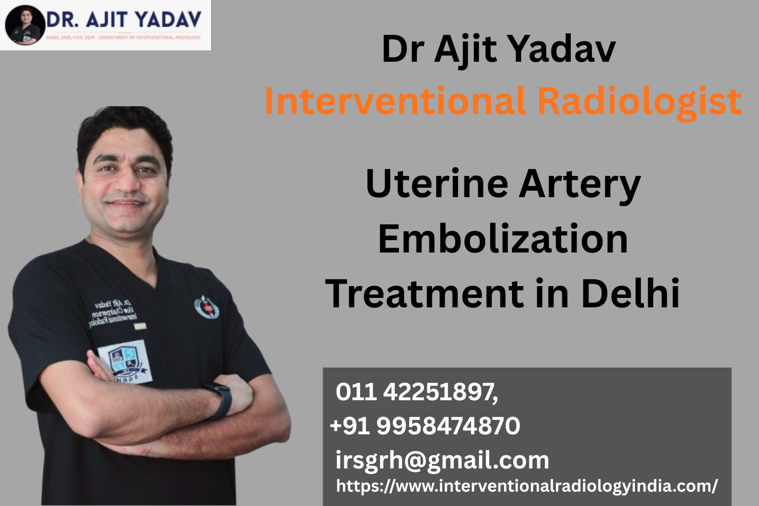 Uterine Artery Embolization Treatment in Delhi, India