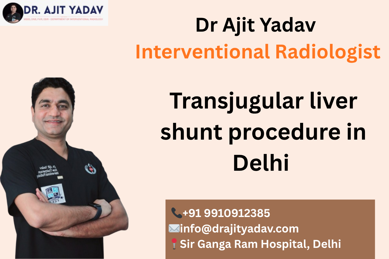 Transjugular liver shunt procedure in delhi